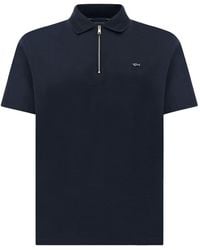 Paul & Shark - Polo With Zip - Lyst