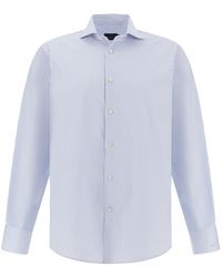 Paul & Shark - Soffio Cotton Twill Shirt - Lyst