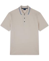 Paul & Shark - Polohemd Aus Double-Piqué-Baumwolle Mit Streifendetails, Mann, Größe - Lyst