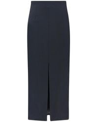 Paul & Shark - Tech Wool Pencil Skirt - Lyst