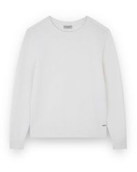 Paul & Shark - Merino Extrafine Wool Crew Neck Sweater - Lyst