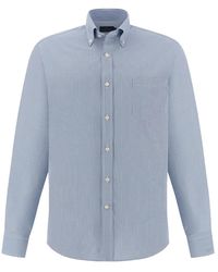 Paul & Shark - Cotton Poplin Shirt Soffio - Lyst