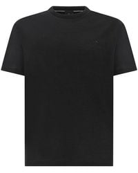 Paul & Shark - Fine Piqué Cotton T-Shirt - Lyst