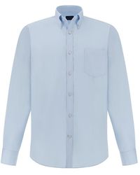 Paul & Shark - Cotton Poplin Shirt Soffio - Lyst