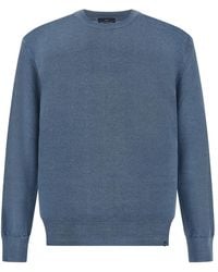 Paul & Shark - Wool Crew‑Neck Sweater, Garment Dyed - Lyst