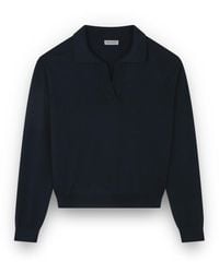 Paul & Shark - Wool And Cashmere Polo Shirt - Lyst