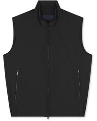 Paul & Shark - Typhoon Re-4X4 Stretch Vest With Shark Fin - Lyst
