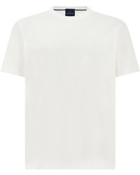 Paul & Shark - Fine Piqué Cotton T-Shirt - Lyst