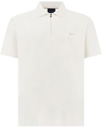 Paul & Shark - Polo With Zip - Lyst