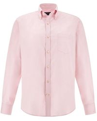 Paul & Shark - Soffio Cotton Twill Shirt - Lyst