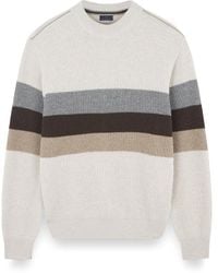 Paul & Shark - Re-Wool Crewneck Sweater - Lyst