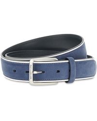 Paul & Shark - Suede Belt With Contrasting Edges - Lyst