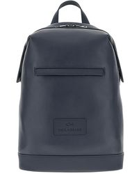 Paul & Shark - Tumbled Leather Backpack - Lyst