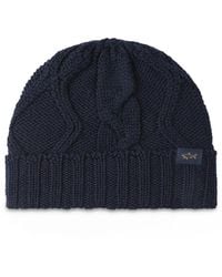 Paul & Shark - Merino Wool Beanie - Lyst