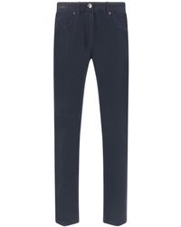 Paul & Shark - Stretch Cotton 5-Pocket Pants - Lyst
