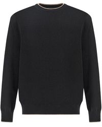 Paul & Shark - Cashmere Crew‑Neck Sweater - Lyst