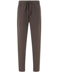 Paul & Shark - Active Fleece Cotton Sweatpants - Lyst