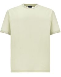 Paul & Shark - Double Mercerised Cotton Jersey T-Shirt - Lyst