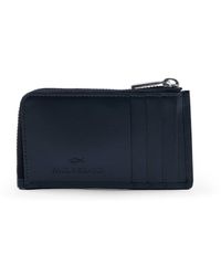 Paul & Shark - Canvas Wallet With Leather Trim - Lyst