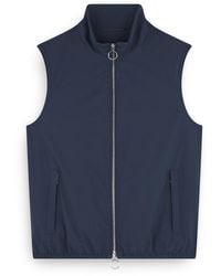 Paul & Shark - Typhoon Platinum Padded Vest - Lyst