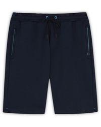 Paul & Shark - Active Fleece Cotton Sports Bermuda - Lyst