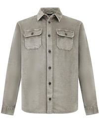 Paul & Shark - Velvet Overshirt - Lyst