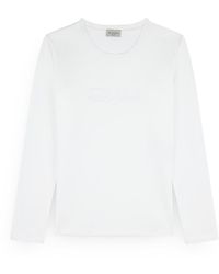 Paul & Shark - X-Soft Cotton T-Shirt With Logo Embroidery - Lyst