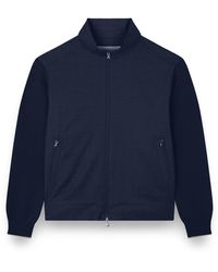 Paul & Shark - Hybrid-Reißverschluss-Cardigan Aus Merinowolle, Mann, Größe - Lyst