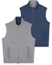 Paul & Shark - Reversible Typhoon Platinum Vest - Lyst