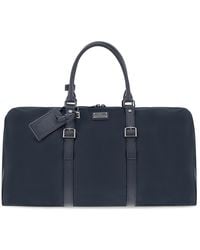 Paul & Shark - Milano Nylon Duffel Bag With Leather Trims - Lyst