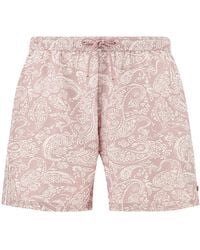 Paul & Shark - Swimwear Portofino With Shark Paisley Print - Lyst