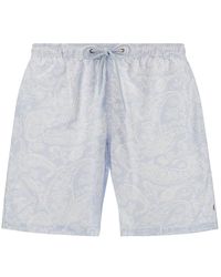 Paul & Shark - Swimwear Portofino With Shark Paisley Print - Lyst