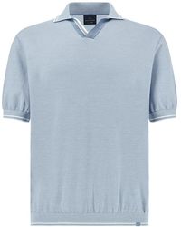 Paul & Shark - Polo Shirt With Open Collar - Lyst