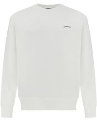Paul & Shark - X-Soft Cotton Sweatshirt With Moon Badge - Lyst