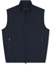 Paul & Shark - Typhoon Re-4X4 Stretch Vest With Shark Fin - Lyst