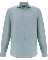 Paul & Shark - Cotton And Cashmere Shirt - Lyst