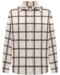 Paul & Shark - Fluid Shirt With Checked Pattern - Lyst