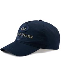 Paul & Shark - Cotton Baseball Cap With Print - Lyst