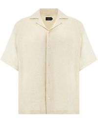 Paul & Shark - Soffio Linen Shirt - Lyst