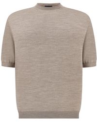 Paul & Shark - 140's Superfine Merino Wool T-Shirt - Lyst