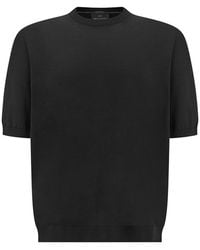 Paul & Shark - 140's Superfine Merino Wool T-Shirt - Lyst
