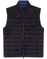Paul & Shark - Aqualeather Suede Vest - Lyst