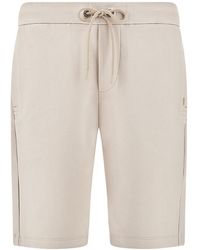 Paul & Shark - Active Fleece Cotton Sport Bermuda Shorts - Lyst