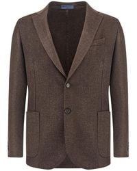 Paul & Shark - Single-Breasted Wool And Cashmere Blazer - Lyst