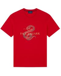 Paul & Shark - T-Shirt Aus Baumwolljersey Year Of The Snake, Mann, Größe - Lyst