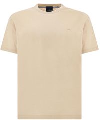 Paul & Shark - Fine Piqué Cotton T-Shirt - Lyst