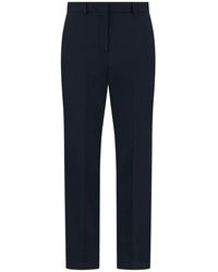 Paul & Shark - Tech Wool Tapered Trousers - Lyst