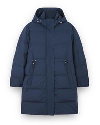 Paul & Shark - Typhoon Platinum Long Down Jacket - Lyst