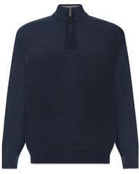 Paul & Shark - Piuma Wool Half-Zip Sweater - Lyst