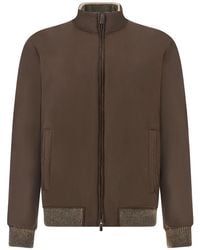 Paul & Shark - Bomber Typhoon Re-4X4 Stretch With Suede Details - Lyst